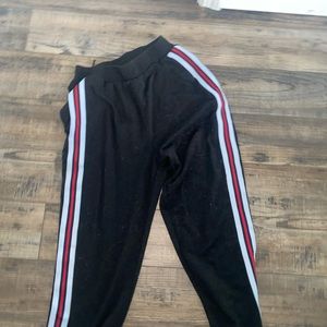 Red & White Sweatpants